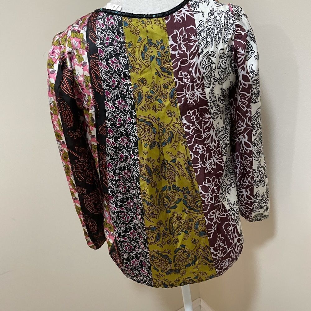 NWT Anthropologie Daniel Rainn Corinne Corinne Blouse size XXS Petite - Picture 11 of 12